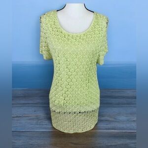 Emma James Crochet Blouse Top